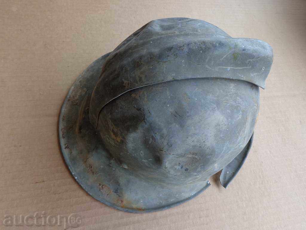 Brass fire helmet - 7