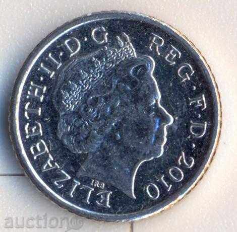 Marea Britanie 5 pence 2010 cu preț € 0.26 | 0.51 BGN