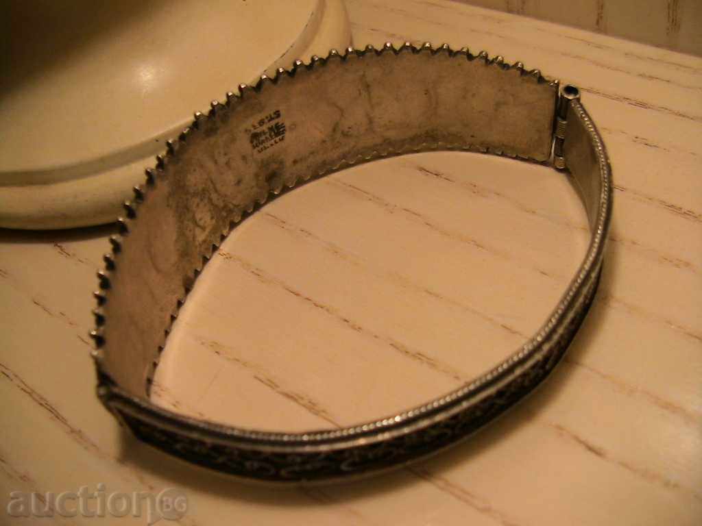 Licitație Brățară din argint, lucrată manual, Israel, EILAT, argint 935 Licitație Brățară din argint, lucrată manual, Israel, EILAT, argint 935