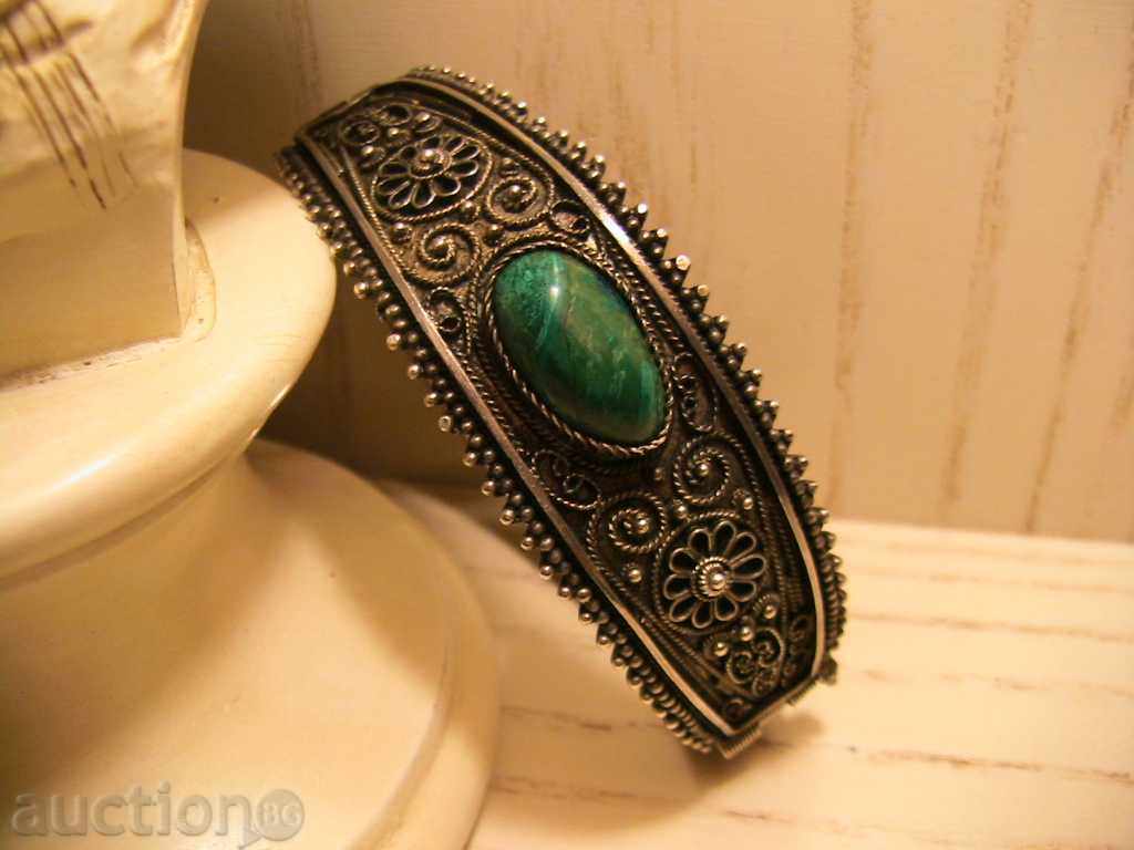 Brățară din argint, lucrată manual, Israel, EILAT, argint 935 Brățară din argint, lucrată manual, Israel, EILAT, argint 935