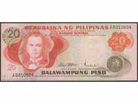 +++ PHILIPPINES 20 PISO P 150a 1971 UNC +++