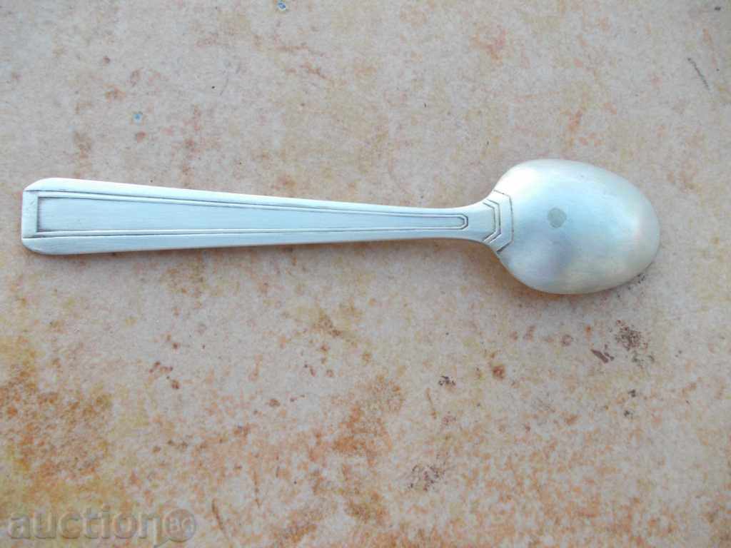 Thick silver spoon with price 8.00 BGN | € 4.09