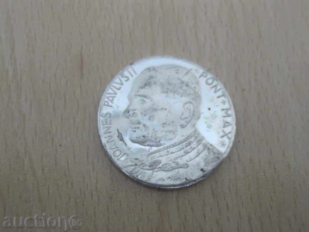 No * 1433 plaque - Pope John Paul II - St. Peter's Square with price € 4.90 | 9.58 BGN