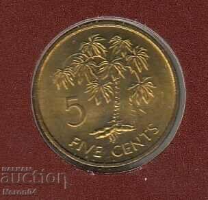 5 цента 1982 FAO, Сейшели