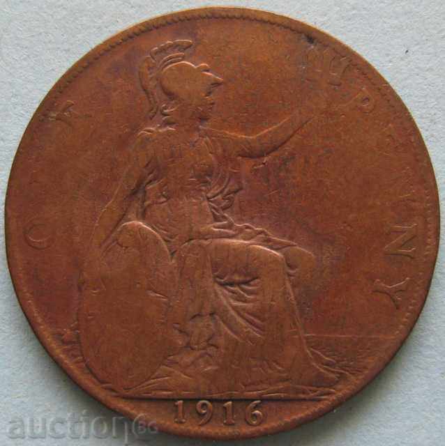 1 penny 1916 - Great Britain