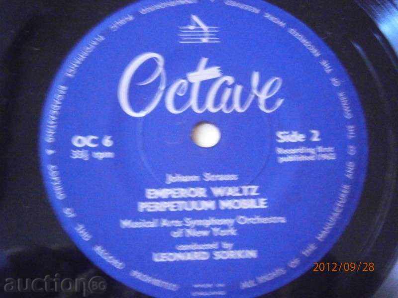 STRAUS - STRAUSS - small plate - OCTAVE RECORD - ENGLAND - 6 STRAUS - STRAUSS - small plate - OCTAVE RECORD - ENGLAND - 6