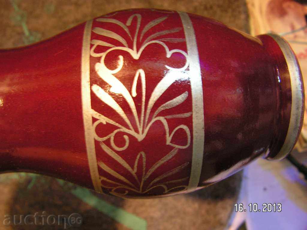 1107. СЕРВИЗ СВЕЩНИК И ДВЕ ВАЗИ КЕРАМИКА - 5 1107. СЕРВИЗ СВЕЩНИК И ДВЕ ВАЗИ КЕРАМИКА - 5