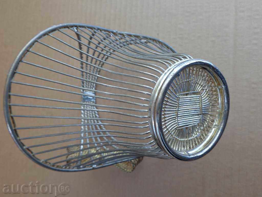 Souvenir knit basket, basket, candy bar - 5 Souvenir knit basket, basket, candy bar - 5