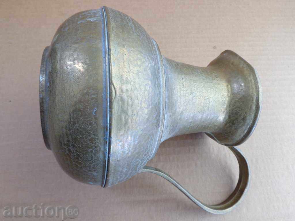 Old bronze jug, teapot, hibiscus, chum - 6 Old bronze jug, teapot, hibiscus, chum - 6