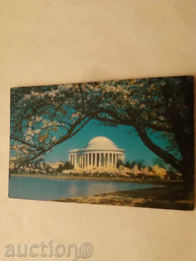 Καρτ ποστάλ Jefferson Memorial Ουάσιγκτον