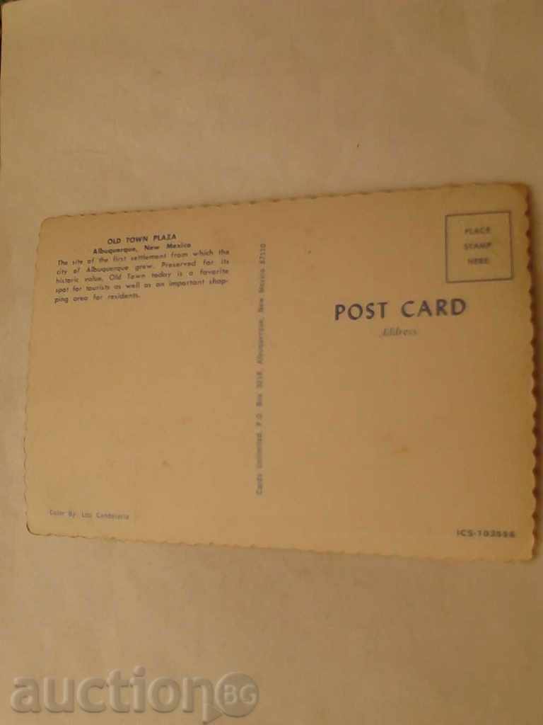 Postcard Albuquerque, New Mexico Old Town Plaza 2 with price 0.55 BGN | € 0.28 Postcard Albuquerque, New Mexico Old Town Plaza 2 with price 0.55 BGN | € 0.28