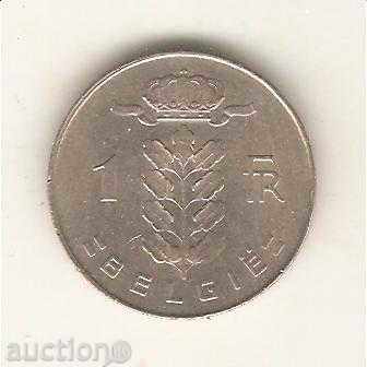 + Belgia 1 franc 1973 legenda olandeză