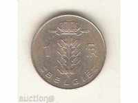 +Белгия  1  франк  1973 г. холандска легенда