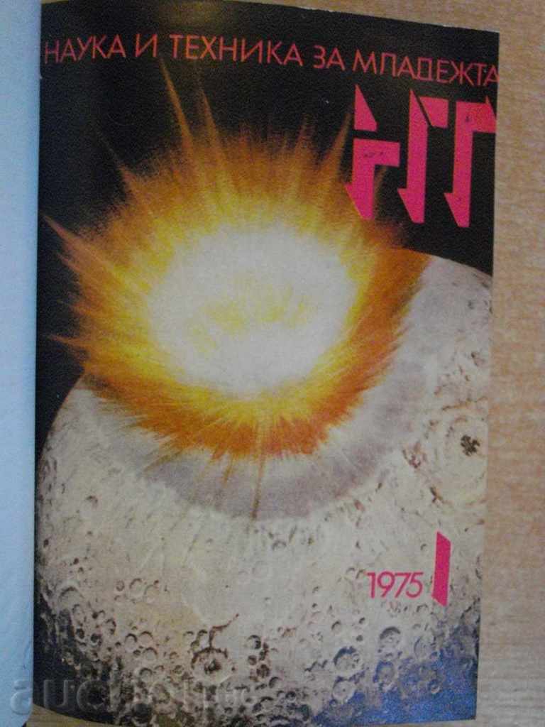 Book „revista Știință și Tehnologie pentru Tineret-12kn -. 1975“