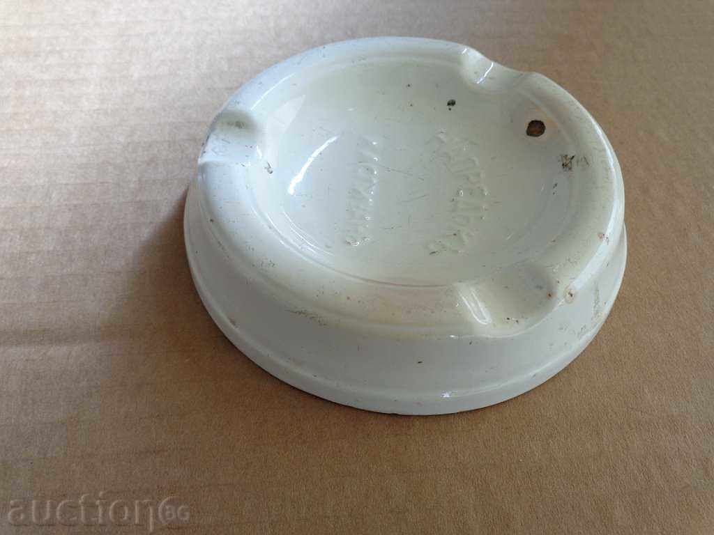 Auction Old porcelain ashtray - Kingdom of Bulgaria Auction Old porcelain ashtray - Kingdom of Bulgaria