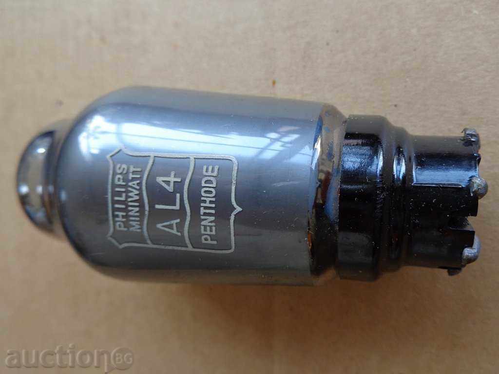 Radio tube, radio apparatus, Philips. Never used Radio tube, radio apparatus, Philips. Never used