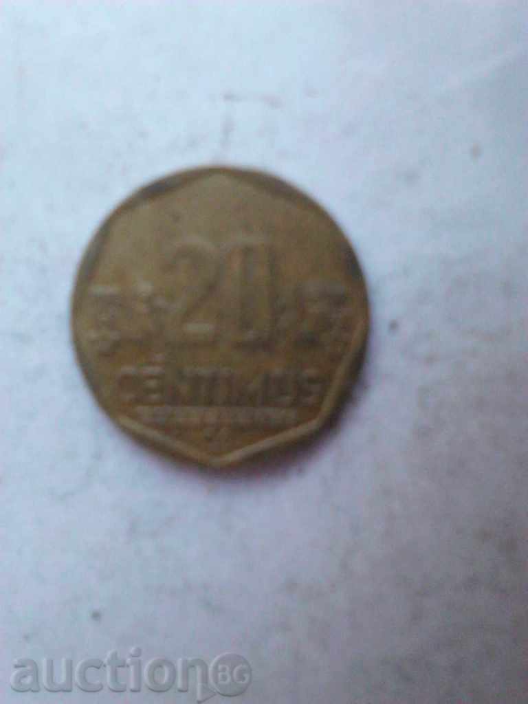 Peru 20 Cent 2009