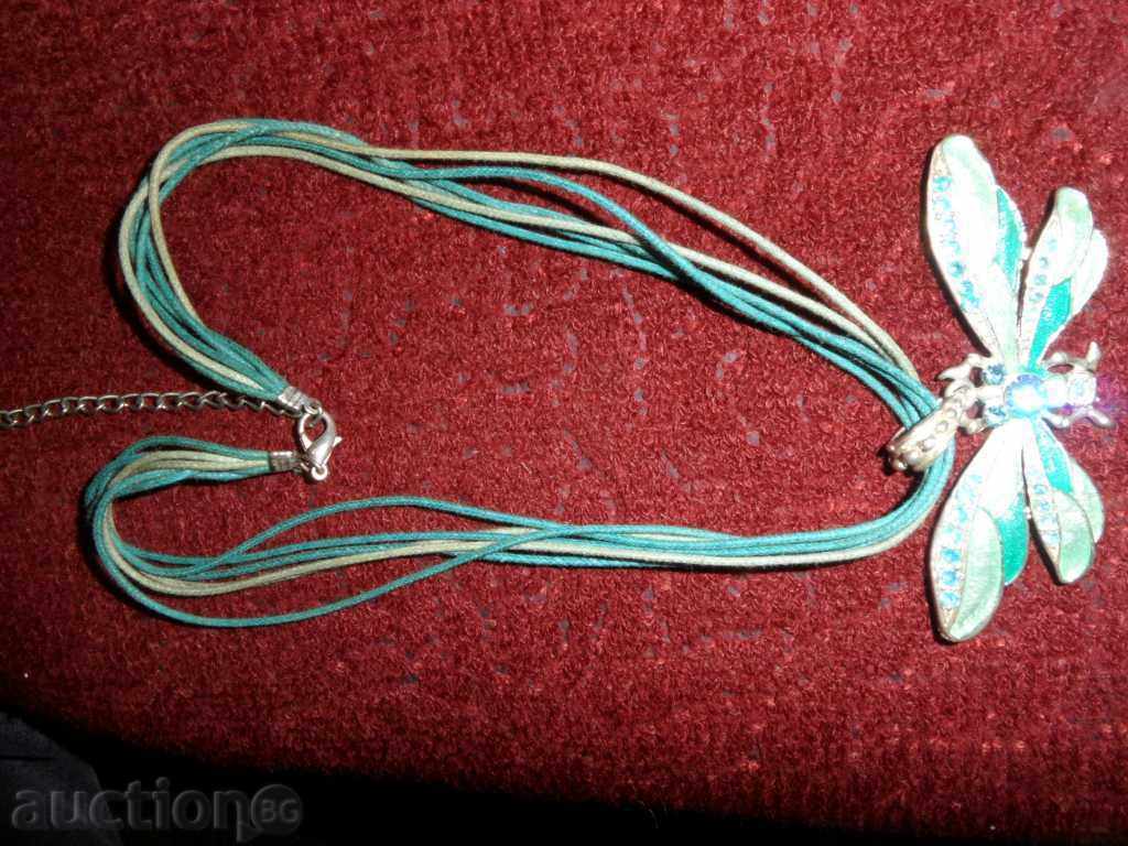 Art Deco NECKLACE with an interesting BUTTERFLY pendant with price 49.00 BGN | € 25.05