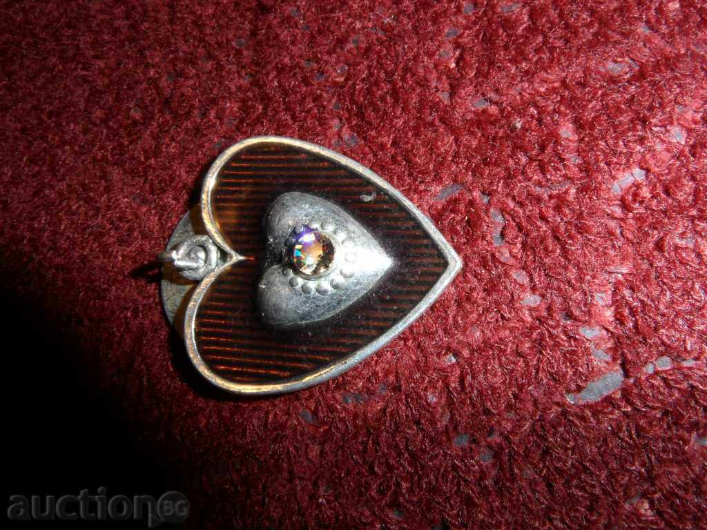 PENDANT inimă în inimă 2 cu preț € 25.00 | 48.90 BGN