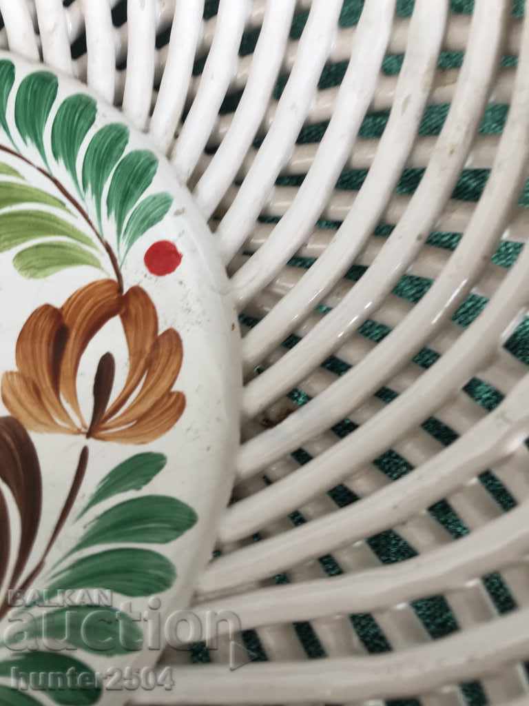 Licitație Farfurie, platou, bol ajurat, 24 cm Licitație Farfurie, platou, bol ajurat, 24 cm