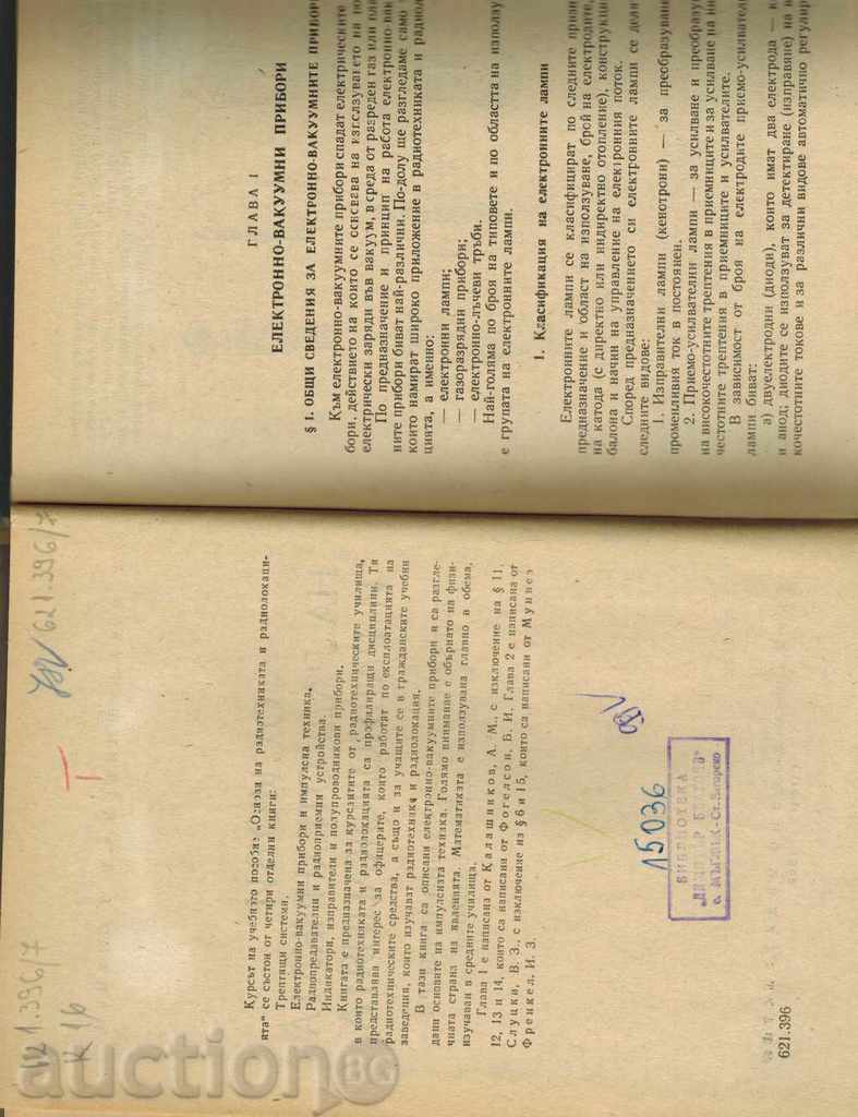 Delivery of ELECTRONIC-VACUUM EQUIPMENT AND IMPULSE TECHNIQUE-A. KALASHNIKOV