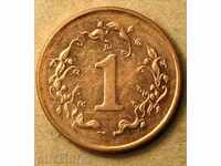 1 σεντ Ζιμπάμπουε 1997