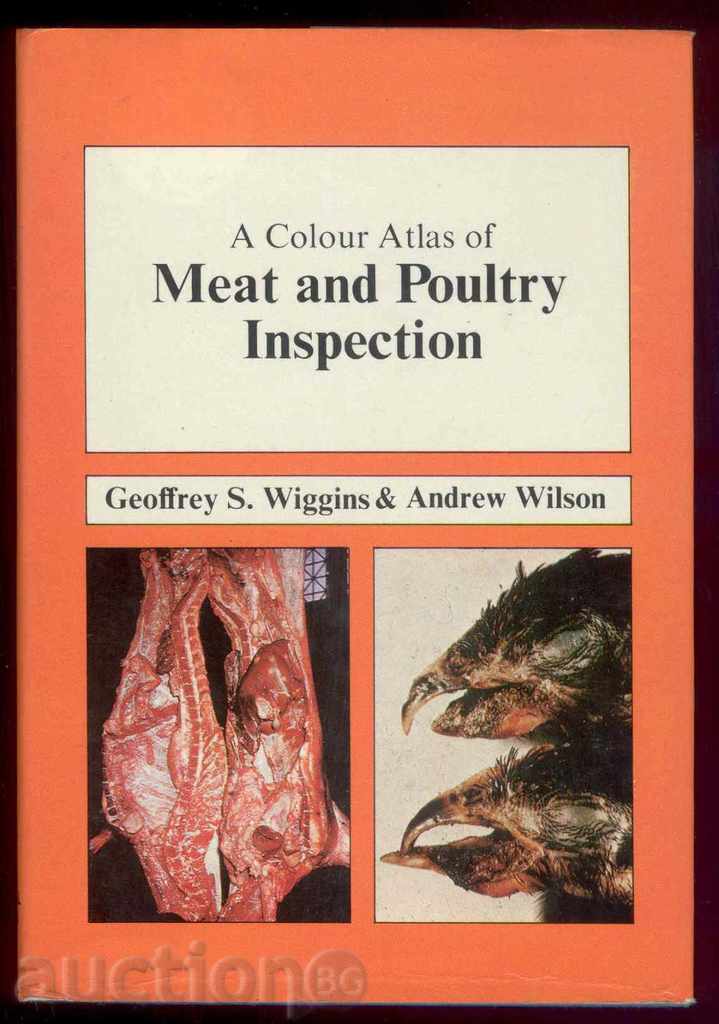 Un Atlas de culoare de carne de pasăre și de inspecție