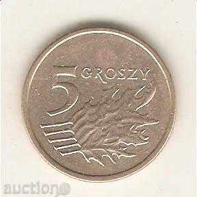 +Полша  5  гроша  2004 г.