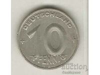 +GDR 10 Pfennig 1949