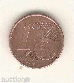 Greece 1 euro cent 2004