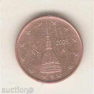 + 2 cenți Italia 2005 cu preț € 0.15 | 0.29 BGN