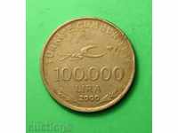 100 000 лири Турция 2000