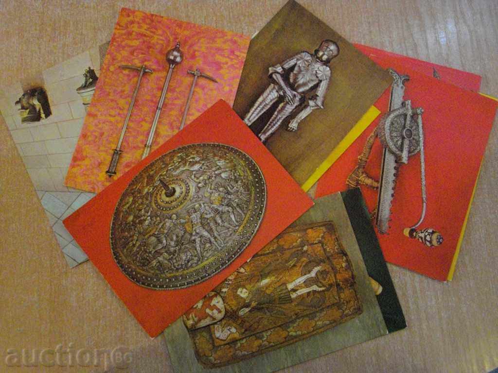 Set "HISTORISCHE WAFFEN" - 10 pcs. cards - 5 Set "HISTORISCHE WAFFEN" - 10 pcs. cards - 5