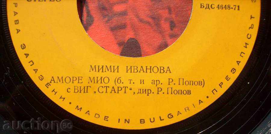 mică placă - Mimi Ivanova / VIS Start - Amore mio - № 3465 cu preț 10.00 BGN | € 5.11