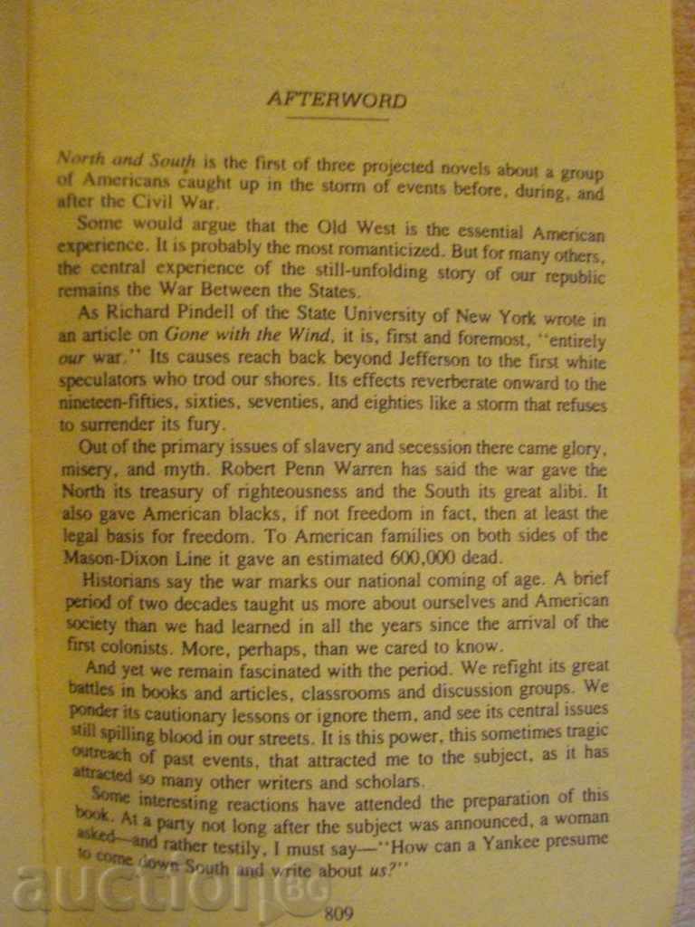 Delivery of Book "NORTH and SOUTH - John Jakes" - 812 pages Delivery of Book "NORTH and SOUTH - John Jakes" - 812 pages