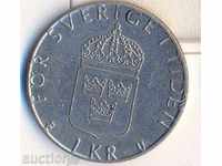 Suedia 1 Krona 1978 Carl XVI Gustaf