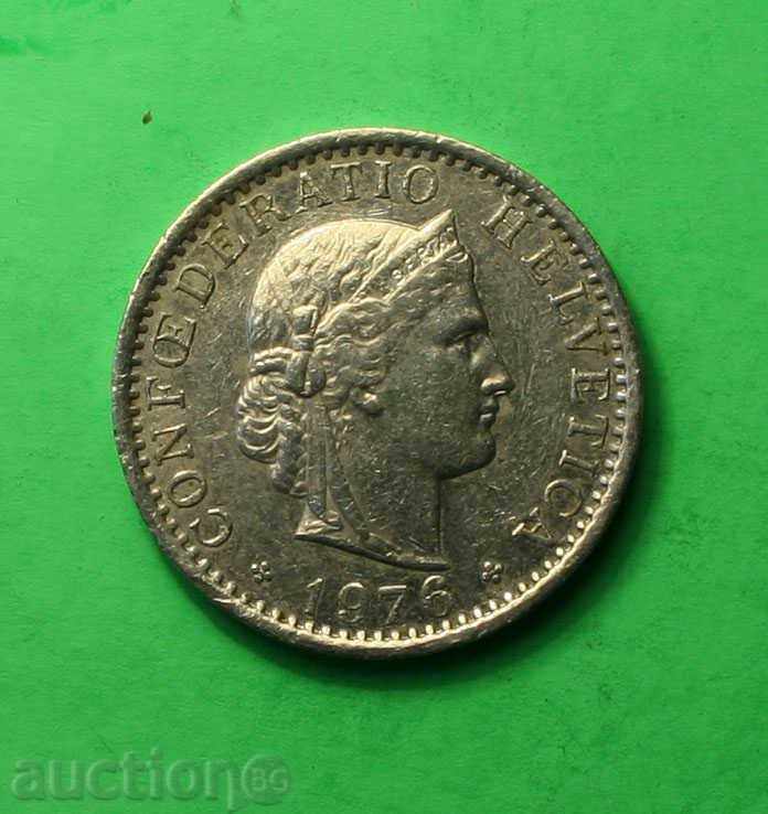 20 Rapel Elveția 1976 cu preț € 0.41 | 0.80 BGN