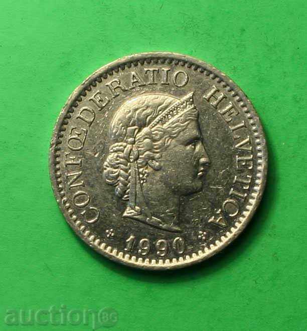 10 Rapel Elveția 1990 cu preț € 0.31 | 0.61 BGN