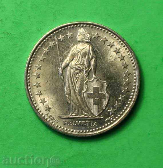 1/2 Φράγκο Ελβετίας 2009 με τιμή € 0.77 | 1.51 BGN