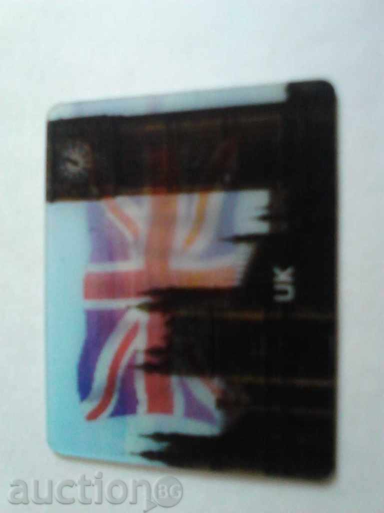 Photo 3D United Kingdom with price 0.15 BGN | € 0.08 Photo 3D United Kingdom with price 0.15 BGN | € 0.08