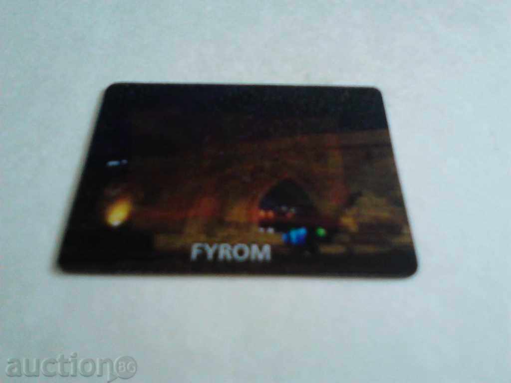 Photo 3D Macedonia with price 0.15 BGN | € 0.08 Photo 3D Macedonia with price 0.15 BGN | € 0.08