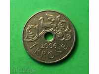 Νορβηγία 1 Krone 2006