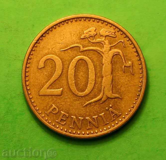 20 penny 1965 Finland