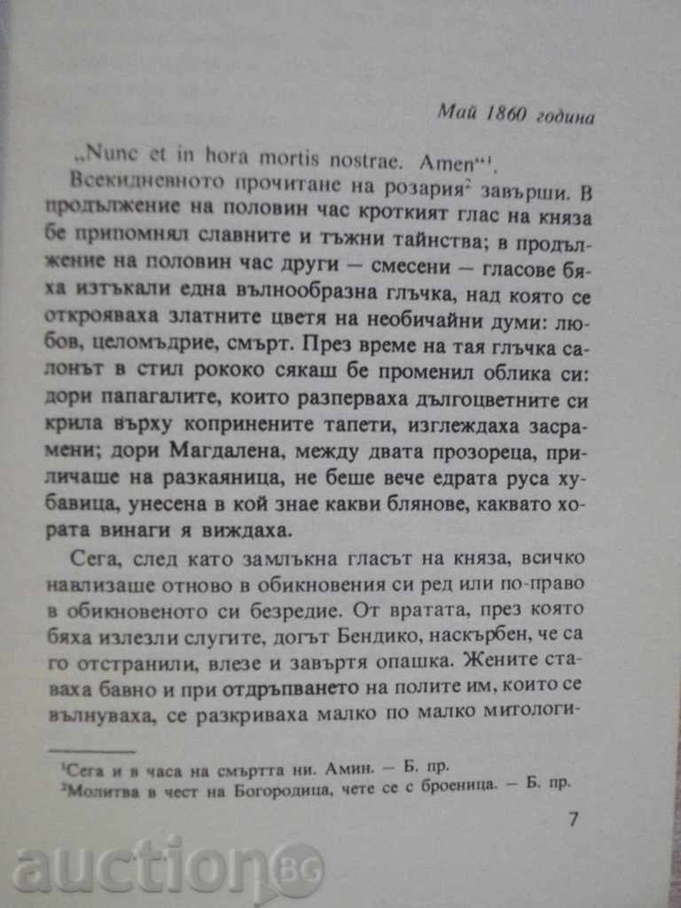 Delivery of The book "The Cheetah - Giuseppe di Lampedusa" - 334 p.