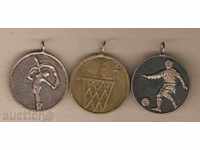 Lot Sports Soccer Medals