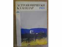 Book „Calendarul Astronomic 1989 - B.Kovachev„- 136 p.