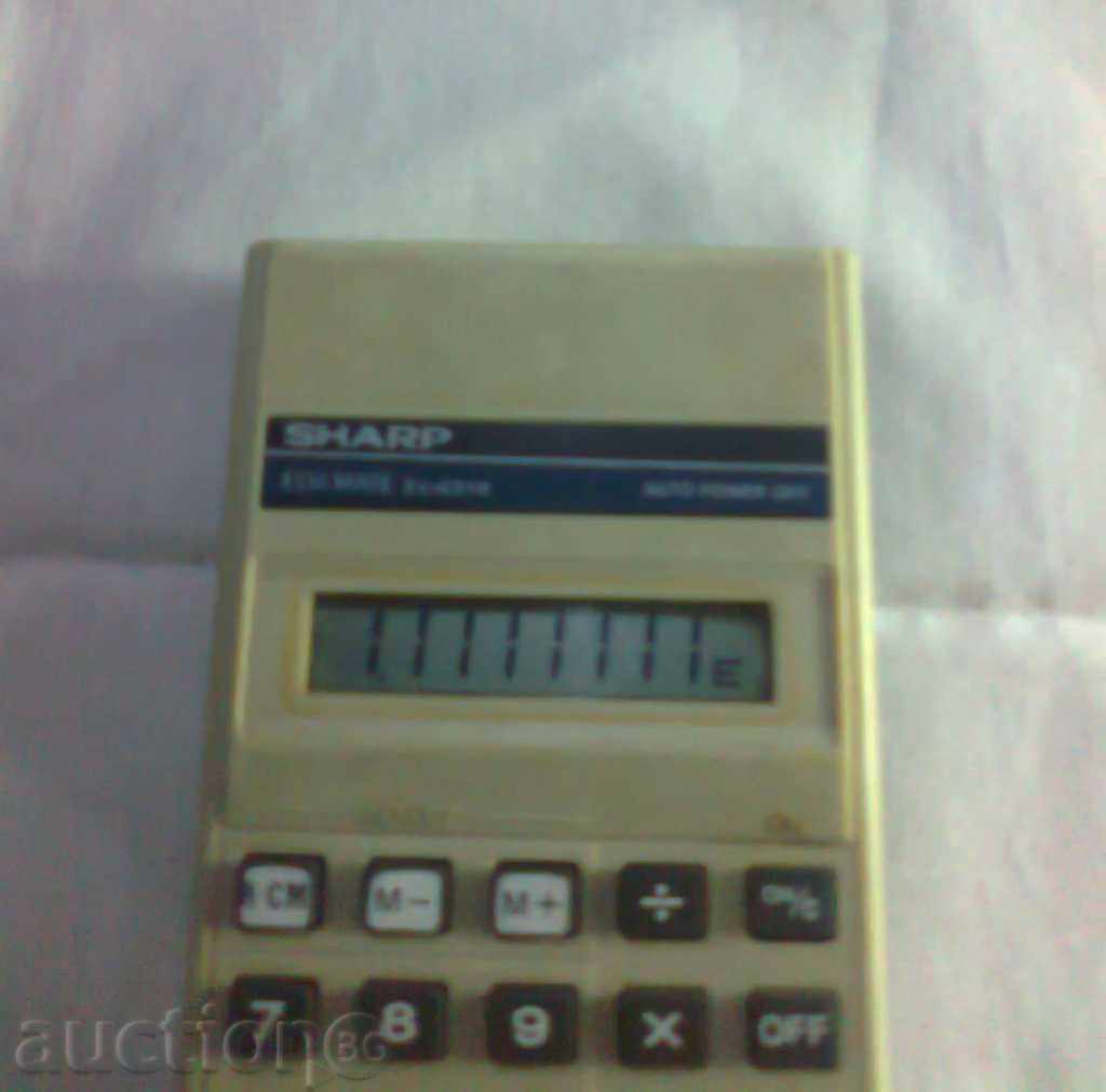 Delivery of Pocket calculator SHARP EL - 231H Delivery of Pocket calculator SHARP EL - 231H