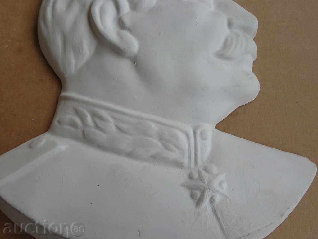 Gipsy bas-relief of leader Stalin - 6 Gipsy bas-relief of leader Stalin - 6