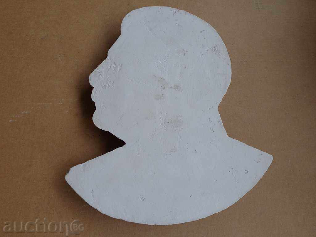 Gipsy bas-relief of leader Stalin - 7 Gipsy bas-relief of leader Stalin - 7