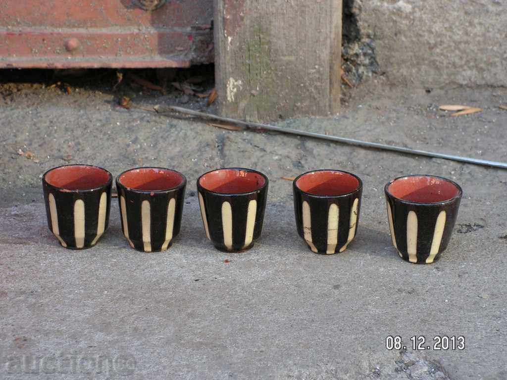 1590. ΥΠΗΡΕΣΙΑ 6 ποτήρια για μπράντι GLAZIRANAKERAMIKA με τιμή 10.00 BGN | € 5.11 1590. ΥΠΗΡΕΣΙΑ 6 ποτήρια για μπράντι GLAZIRANAKERAMIKA με τιμή 10.00 BGN | € 5.11